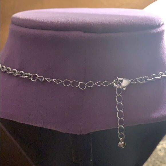 Silver bohemian tribal necklace - Picture 4 of 4